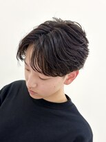 アウラ(AURA) フェザーパーマフェザーショートニュアンスパーマシャドウパーマ