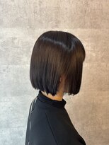 サンエンヘアー(lll_en hair)&nbsp;ぱっつんボブ