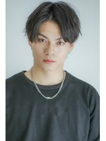 ヘアーズ ベリー 香椎店(hairs BERRY)&nbsp;爽やかセンターパートニュアンスパーマウルフアッシュカラー