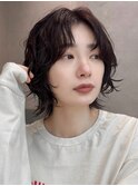 【Unami】伸ばしかけにはショートボブパーマ