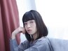 【気になるポイントに】前髪、顔まわり縮毛矯正+顔まわりカット /6900