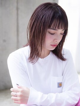 エース (ACE) ACE 大人可愛い外ハネ×ピンクブラウン