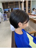 丸みショートボブ