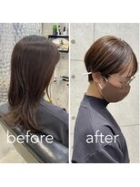 ヘアサロン ドットプラス 町田店(dot. plus) 【中西里美】<Insta@sato_n>スタイルチェンジ/[町田駅]