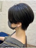 丸みハンサムショート♪