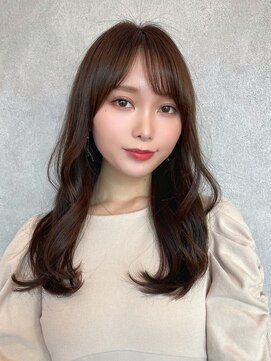 ルームバイシー 新宿(Loom. by Sea) くびれヘア/似合わせカット/大人可愛いセミロング【Loom.林】