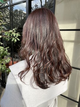 トロンヘアー(tronc hair) ナチュラル派さんも始めてるピンクカラーが可愛すぎ