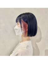 エイト ヘアサロン 渋谷本店(EIGHT)&nbsp;ブルー×ピンク