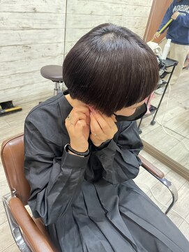 ミニム ヘアー(minim hair) 【minim×高橋】つやレッドラベンダー