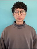《SOYON》マッシュ×スパイラルパーマ