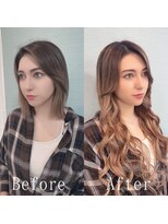 あるじゃんすー さいたま店&nbsp;ミルクティーブラウン#シールエクステ#グラデーション#大宮