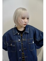 アドネ プライム(adne prime)&nbsp;ウルフカット×ホワイト