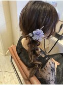 サイド編み下ろし
