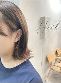 10代20代30代インナーカラーベージュミルクティー透明感カラー