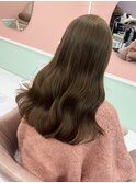 【girland】ベージュ 韓国風/レイヤーカット