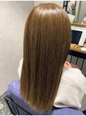 髪質改善ストレート/サラサラロングヘア