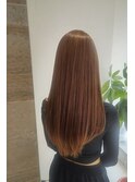 ブリーチ無し赤み無しベージュストレート◎
