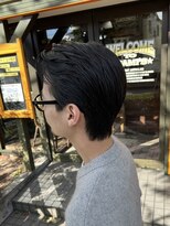 ラボーテイサミヘアーイースト(La.beaut'e ISAMI HAIR EAST) ウルフマッシュパーマハイライト〈理容室〉東浦和メンズ