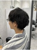 【三輪 紗弓】レディースショートパーマ