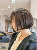 丸みショートボブ!