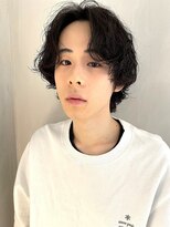 【green表参道】センターパート/メンズパーマ