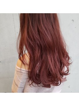 ボン マール ヘアー(Bon Male hair) ナチュラルウエーブ×babyピンク