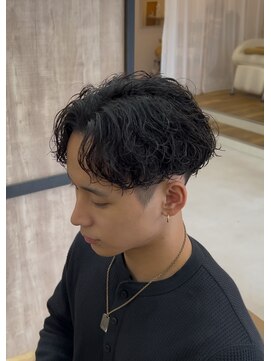 メンズギフト(men's GIFT) 刈り上げツーブロックシャドウパーマメンズマッシュ