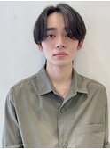 ニュアンスパーマ 毛流れ センターパート MOMO