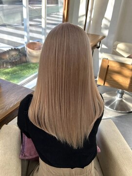 リングバイモアムー(Ring by Moremuu) ゆい　ハイトーン　ミルクティー