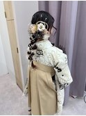 袴着付け/卒業式着付け/袴ヘアセット/袴ヘアアレンジ/卒業式ヘア