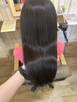 コージー リゾート バイ アンツ 茅ヶ崎駅前店(cozy resort by ANT'S)&nbsp;くびれヘア/アプリコットオレンジ/夏のヘアアレンジ/茅ケ崎