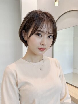 ライズ ネックス ザ サロン 渋谷(LIZE nex the salon) ショートボブ［＃渋谷駅＃韓国＃髪質改善］