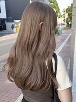 ミリ(mm)&nbsp;ケアブリーチ ミルクティー ベージュカラー 韓国 髪質改善 仙台