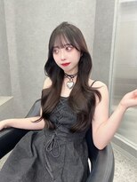 ボタン ハカタ(VOTAN hakata)&nbsp;ブラウンカラー/博多ロングヘア/顔周り