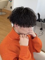 ビカム 名駅(become)&nbsp;【緩め波巻きスパイラル】刈り上げマッシュサーフカール