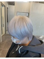 アレンヘアー 梅田店(ALLEN hair)&nbsp;ショートカット/ホワイト/髪質改善トリートメント