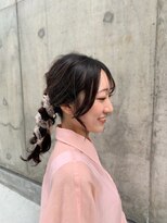 ユーアールアルシュ(UR Arche) ふわふわツインポニーテール