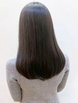 ビューティシモ 川越(Beautissimo) オリーブベージュ 透明感カラー 内巻きワンカール セミロング