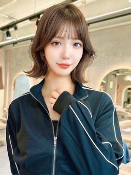 ロンド アンブル 四条烏丸(Lond ambre) レイヤーボブ/韓国/髪質改善／小顔