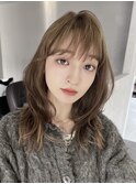 ◇大人可愛いくびれヘアと透明感あるグレージュ◇