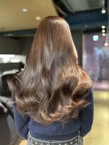 ペレ 原宿(PELE) ダブルカラー/ケアブリーチ/羽エクステ/原宿