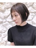 #ショートボブ#ミニボブ#耳掛けボブ