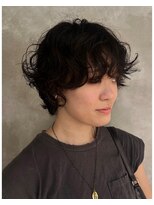 シム 千葉(sim)&nbsp;千葉駅/着物ヘア/大人ガーリー/ダークアッシュ/似合わせカット