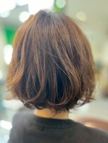 イヨーク 西原店(IYOHK) 柔らか質感のゆるふわボブパーマ