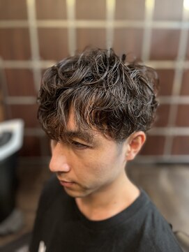 ビービードットコム/0084(BB.com/0084) メンズルーズパーマ