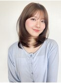 ☆ミディアム フェイスレイヤーカット 韓国風☆イメチェン