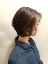 フラッグ ヘアー 天神西通り店(Flag HAIR)&nbsp;3Dハイライト前下がりボブ