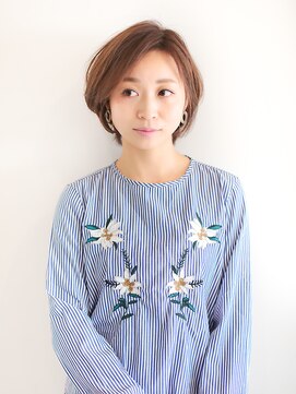 リビング ハナレ(Living hanare) 【Living】大人かわいいひし形ボブ☆