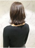 エイジングケア出来る縮毛矯正でツヤ感upミディアム