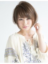 エル(LE)&nbsp;【LE】ことりベージュ小顔ワンサイドショート